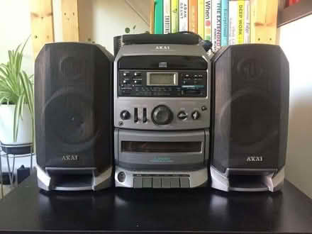 Photo of free AKAI speaker set (EU plug) (Camden Town NW1) #3