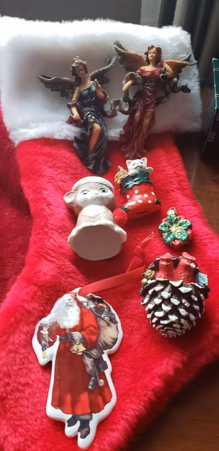Photo of free Red Christmas ornaments misc (Kenson Park) #4