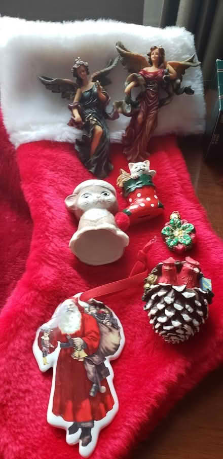 Photo of free Red Christmas ornaments misc (Kenson Park) #4