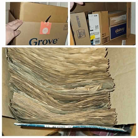 Photo of free Boxes/packing paper & bubble wrap (Near Phoenixville Hosp/Library) #1