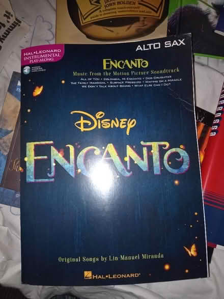Photo of free Encanto ALTO SAX sheet music book (Dudley Hill BD4) #1