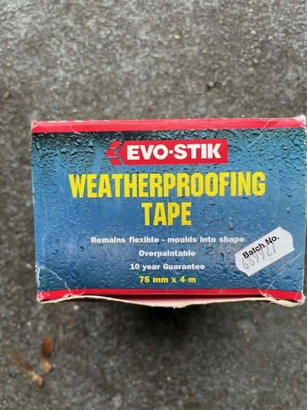 Photo of free Evostik Weatherproofing Tape (Melbourn SG8 near Royston) #1