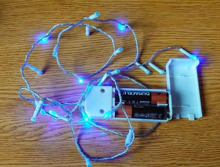 Photo of free Blue fairy lights (West Bedhampton) #1