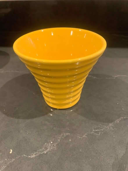 Photo of free Yellow plant pot (Bracknell RG12) #1