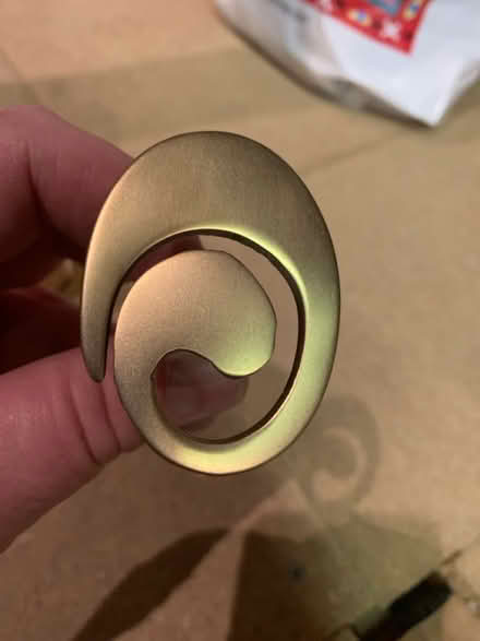 Photo of free Gold colour curtain tieback hooks (Hoddesdon, EN11) #2