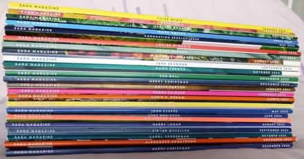 Photo of free Saga Magazines - Complete sets of 2023 & 2024 (Littleover DE23) #1