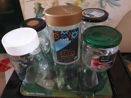 Photo of free Glass Jars and some tea containers (Ryhall PE9) #2