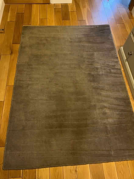 Photo of free Grey wool rug - 170 x 120 cm (Frimley Green GU16) #2