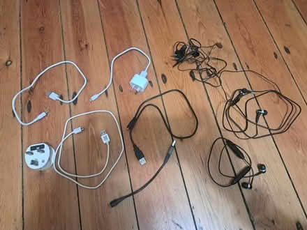 Photo of free Assorted cables and accessories (W45sb) #1