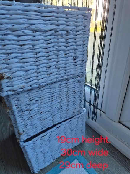 Photo of free Wicker Baskets x 3 (CT9) #1