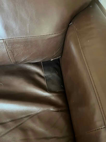 Photo of free Brown sofabed (Evesham) #4