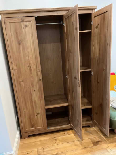 Photo of free Beautiful solid triple wardrobe (Fulham Palace Rd W6) #2