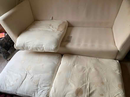 Photo of free 3 seater sofa with removable washable covers (Colnbrook SL3) #3