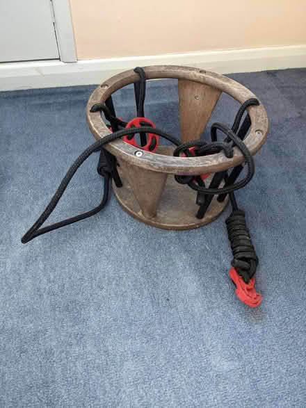 Photo of free Small child / toddler wooden swing (Gosforth NE3) #1