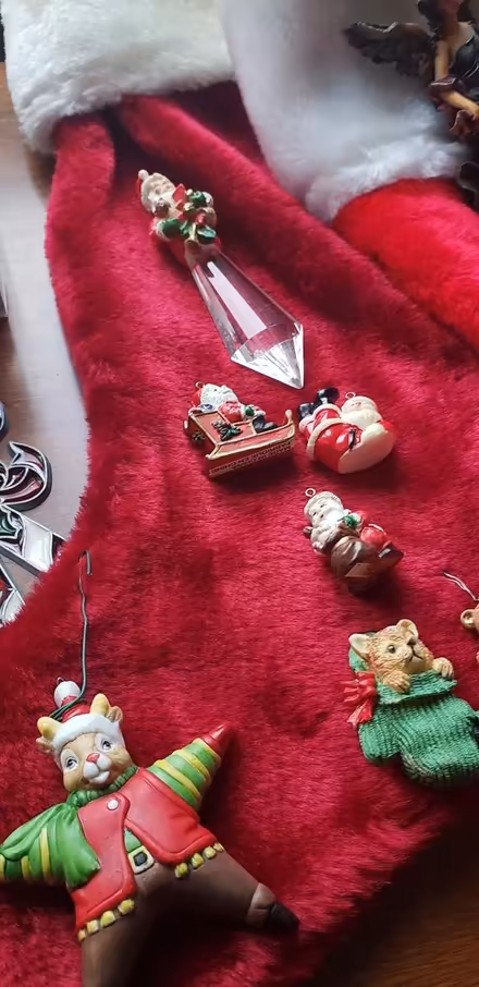 Photo of free Red Christmas ornaments misc (Kenson Park) #2