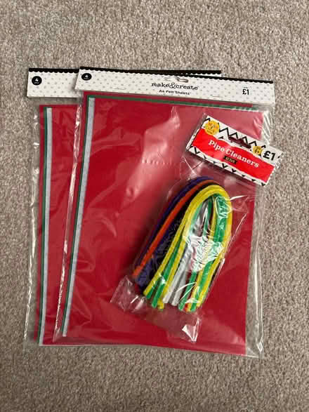Photo of free Felt & pipe cleaners (Didcot, OX11) #1