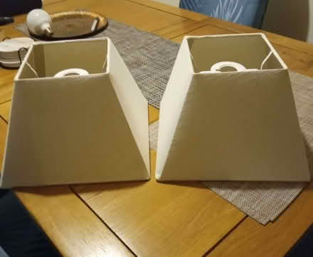 Photo of free 2 Small lamp shades. (Pipers Ash CH2) #1