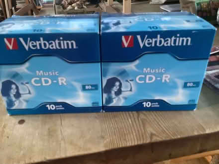 Photo of free 2 boxes writable CDs [music] (Burleigh GL5) #1