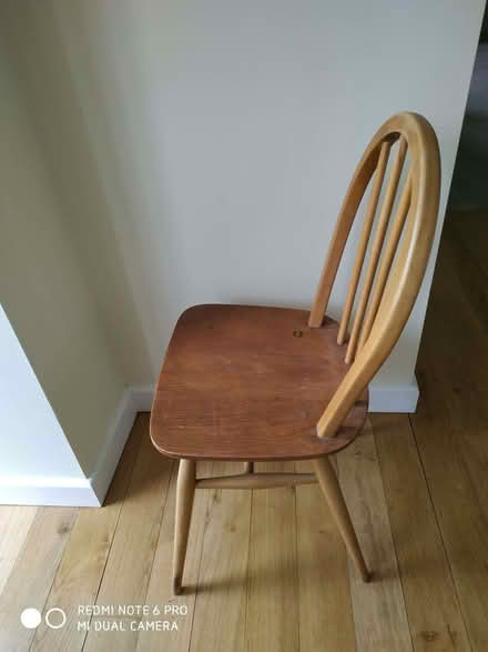 Photo of free Ercol wooden chairs x4 - Collect BOA (Bradford on Avon BA15) #2