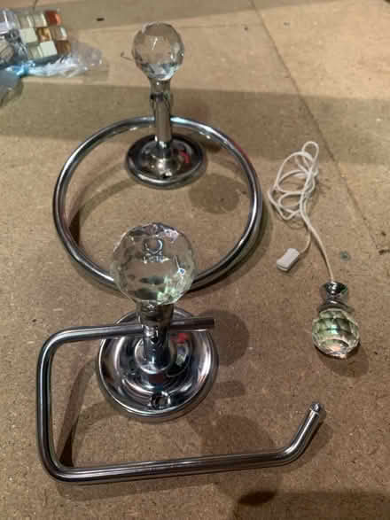 Photo of free Chrome bathroom accessories (Hoddesdon, EN11) #1