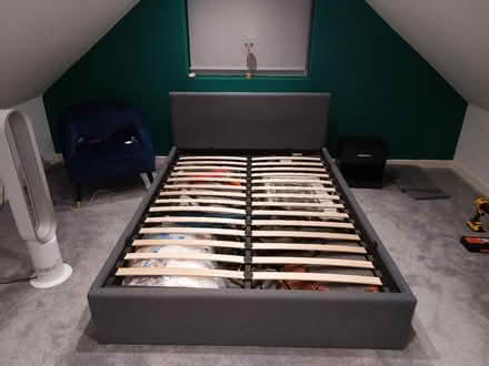 Photo of free Double ottoman bed frame (Po7) #1