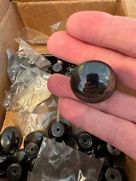Photo of free Cabinet hardware (Winchester MA) #2