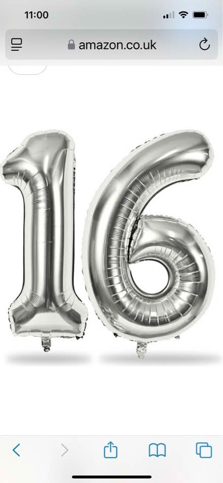 Photo of free Number balloons - 13 & 16 (CR2) #2
