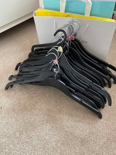 Photo of free 20 coat hangers (Bh235bl) #1