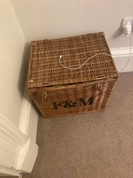 Photo of free large fortnum and mason wicker hamper (Sciennes EH9) #1