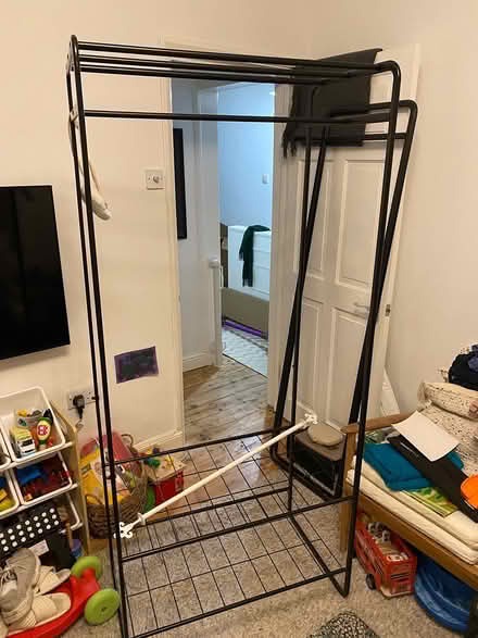 Photo of free 2 x Metal Clothing Rails (W5) #1