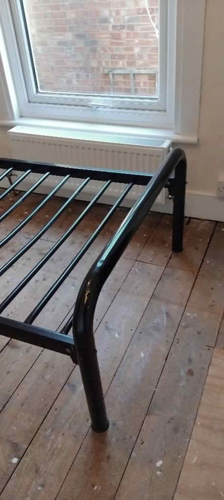 Photo of free Single bed - metal (Hertford SG13) #1