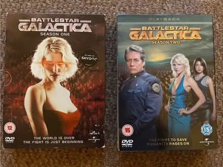 Photo of free Battlestar Gallactica DVD Box Set Seasons 1&2 (Welling DA16) #1