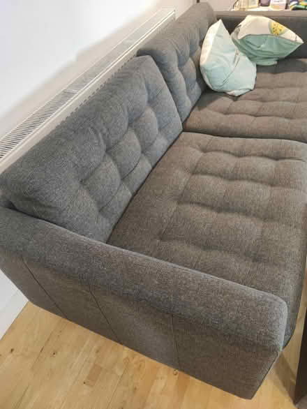 Photo of free IKEA Landskrona 3-seater grey sofa (Danderhall) #2