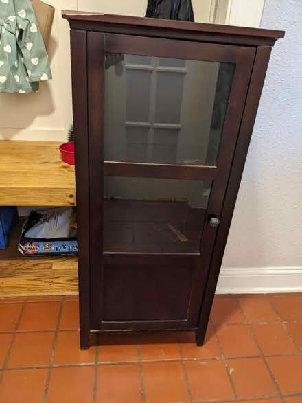 Photo of free Dark Maple Standalone Cabinet (Spring Branch West) #2