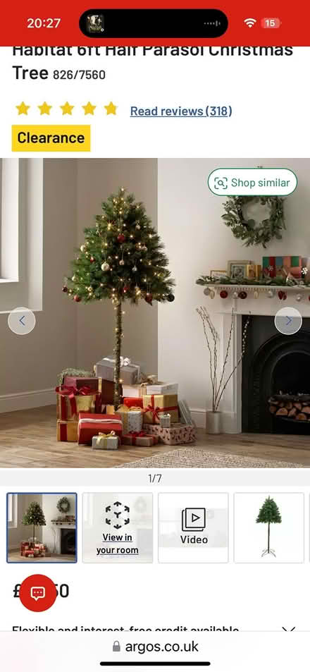 Photo of free Beautiful Habitat Christmas tree (Crosby, Liverpool) #3