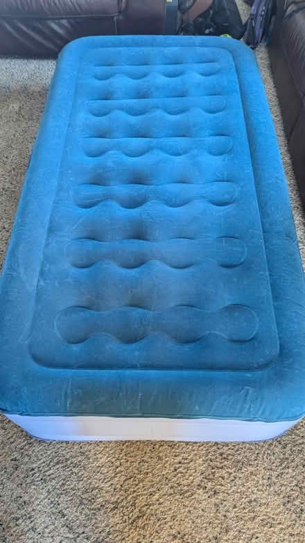 Photo of free Full air mattress w/ built-in pump (Campbell County) #1