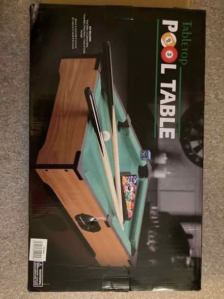 Photo of free Mini pool table (Kingston Gate KT2) #1