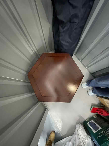 Photo of free Coffee table HEXAGON - dark wood (Emlyn Gardens W4) #3