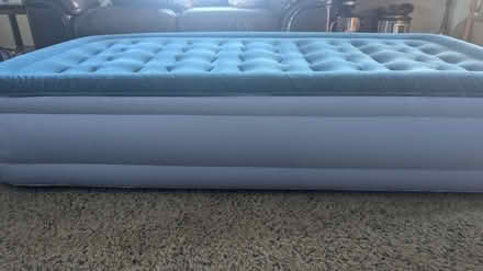 Photo of free Full air mattress w/ built-in pump (Campbell County) #2