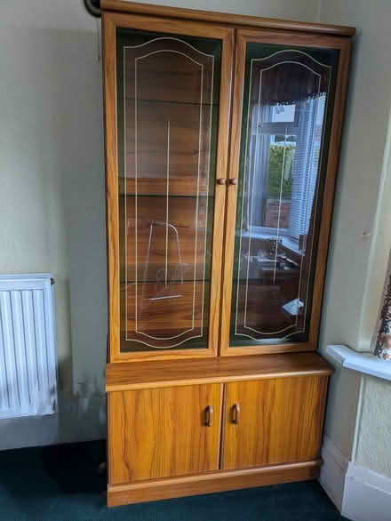 Photo of free Tall display cabinet (Norton Lees Sheffield 8) #2