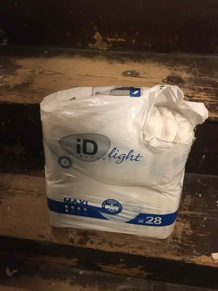 Photo of free Incontinence pads (Kingston Gate KT2) #1