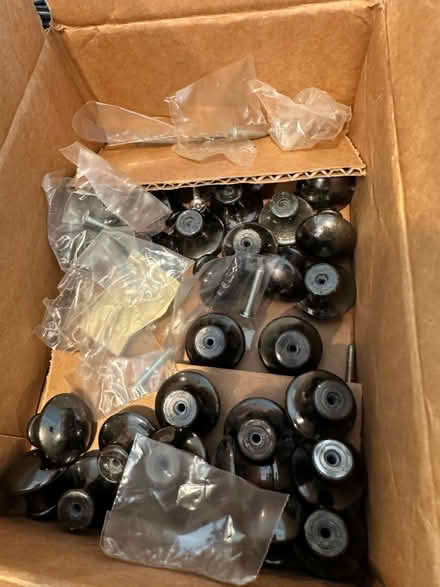 Photo of free Cabinet hardware (Winchester MA) #3