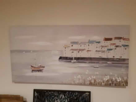 Photo of free Painting of Seaside Village (bn3 1bb) #1