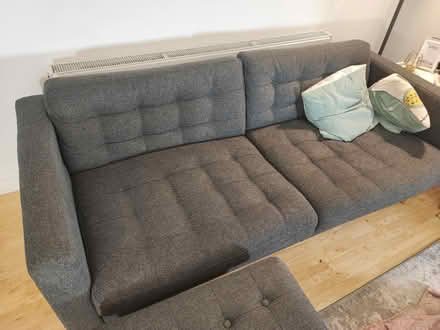 Photo of free IKEA Landskrona 3-seater grey sofa (Danderhall) #1