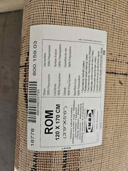 Photo of free Vintage iKEA rug (60302) #2
