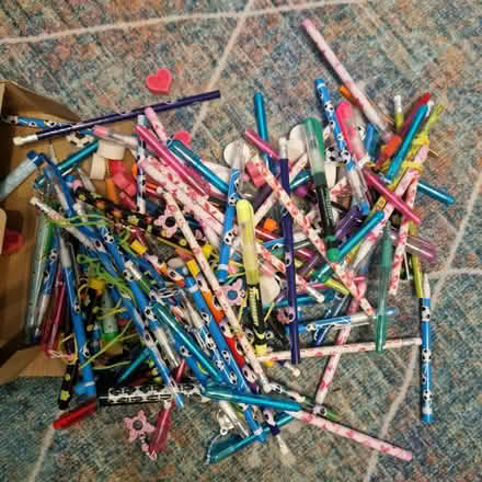 Photo of free Unused pens, pencils, erasers (Hednesford, WS12) #1