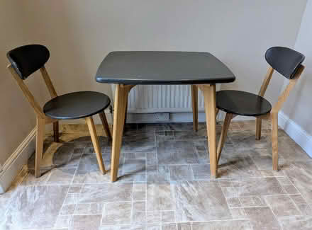 Photo of free Small dining table and two chairs (Tufnell Park N7) #1