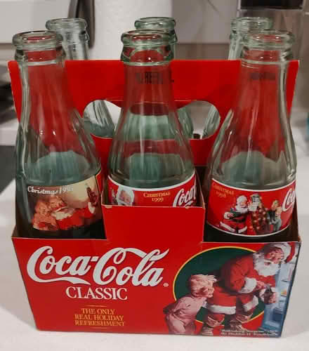 Photo of free Christmas Coca-Cola bottles (Mount Prospect) #1