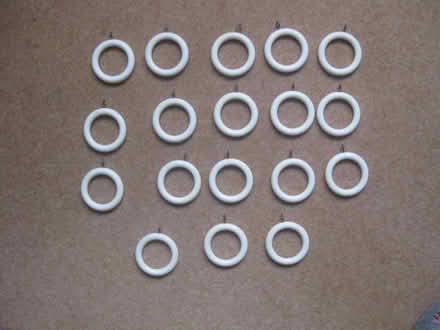 Photo of free Curtain rings (Lower Earley RG6) #1