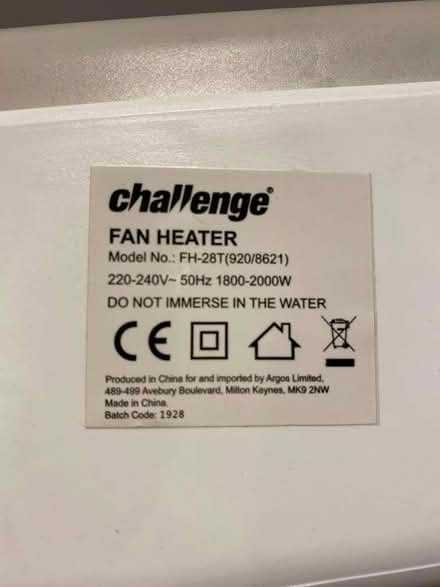 Photo of free Small Electric Heater (ME9) #2